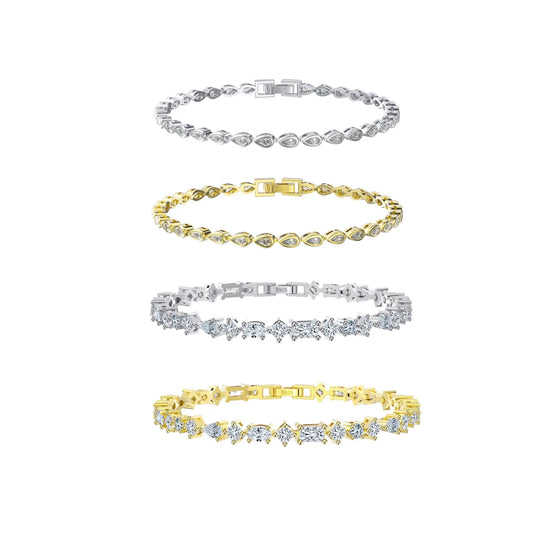 925 Silver Tennis Bracelet